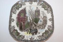 Johnson Brothers Vintage Friendly Village Salad Plates LOT of 5 HTF FREE SHIP Johnson Brothers Vintage Friendly Village Salad Plates LOT of 5 HTF FREE SHIP