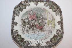 Johnson Brothers Vintage Friendly Village Salad Plates LOT of 5 HTF FREE SHIP