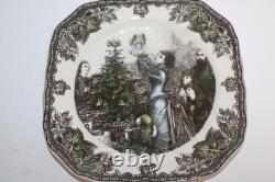 Johnson Brothers Vintage Friendly Village Salad Plates LOT of 5 HTF FREE SHIP