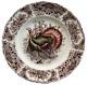 Johnson Brothers Vintage Wild Turkeys Native American Dinner Plate Lot Of 4
