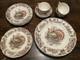 Johnson Brothers Wild Turkeys Native American Windsor Ware 19 Piece / Set For 4