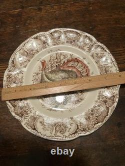 Johnson Brothers WILD TURKEYS Native American Windsor Ware 19 piece / Set for 4