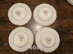 Johnson Brothers WILD TURKEYS Native American Windsor Ware 19 piece / Set for 4