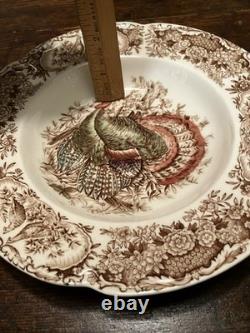 Johnson Brothers WILD TURKEYS Native American Windsor Ware 19 piece / Set for 4