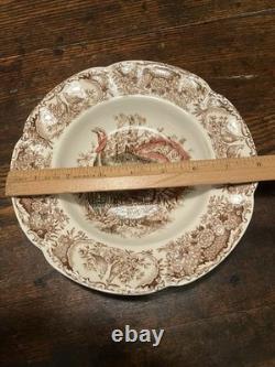 Johnson Brothers WILD TURKEYS Native American Windsor Ware 19 piece / Set for 4