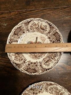 Johnson Brothers WILD TURKEYS Native American Windsor Ware 19 piece / Set for 4