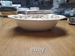 Johnson Brothers WILD TURKEYS Oval Vegetable Serving Bowl Windsor Ware Bin 65