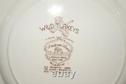 Johnson Brothers Wild Turkey (7) Dinner Plates, 10 5/8