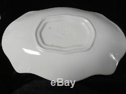 Johnson Brothers Wild Turkey GRAVY BOAT ATTACHED UNDERPLATE EXC! Made in England