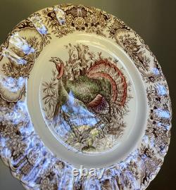 Johnson Brothers Wild Turkeys Native American Windsor Ware 5-Piece Place Setting