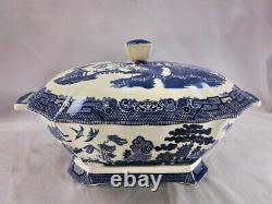 Johnson Brothers Willow Blue Large Oval Tureen And LID