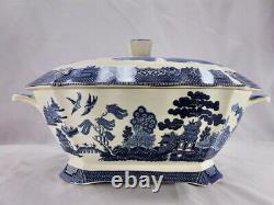 Johnson Brothers Willow Blue Large Oval Tureen And LID