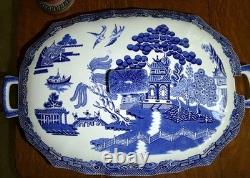 Johnson Brothers Willow Blue Large Oval Tureen And LID