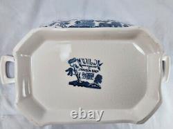 Johnson Brothers Willow Blue Large Oval Tureen And LID