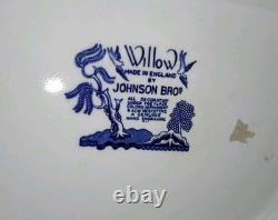 Johnson Brothers Willow Blue Large Oval Tureen And LID