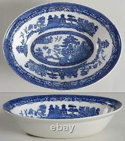 Johnson Brothers Willow Blue Oval Vegetable Bowl 285524