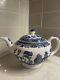 Johnson Brothers Willow Blue Teapot England