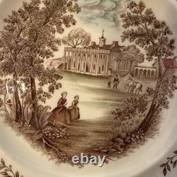 Johnson Brothers WindsorWare Plate 10 Mount Vernon made in England Set-7 VGUC