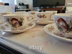 Johnson Brothers Windsor Fruit Mugs and saucers set of 22 Pieces