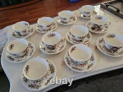 Johnson Brothers Windsor Fruit Mugs and saucers set of 22 Pieces