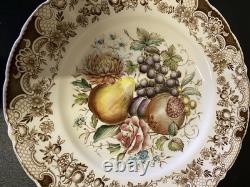 Johnson Brothers Windsor Ware Harvest Fruit 10 3/4 Dinner Plates Set of 4