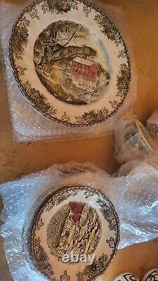 Johnson Brothers friendly village complete set of vintage China. England
