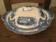 Johnson Brothers Round Vegetable / Soup Serving Bowl In Old Britain Castles Blue