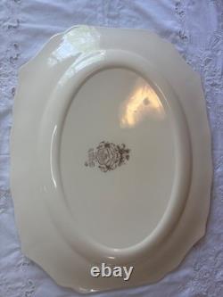 Johnson bros england large harbest fruit windsor ware tray