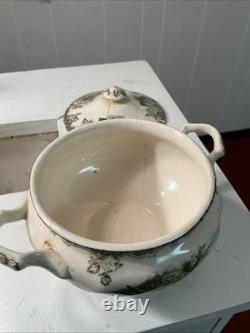 Johnson brothers friendly village Coffee Pot, Sugar Bowl, Creamer And 5 Mugs