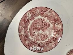 Johnson brothers old britain castles pink