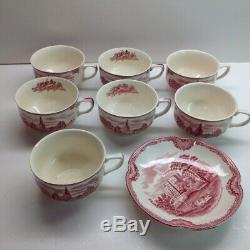 Johnson brothers old britain castles pink collection