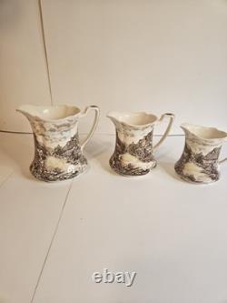 Johnson brothers old english countryside. Three pictures made in england