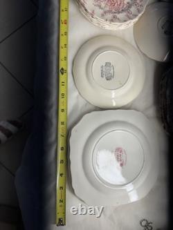 Johnson brothers rose chintz Set Of 58 Pieces