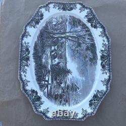 Jonson Bros The Friendly Village Large Turkey Serving Platter 15.5×20