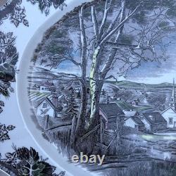 Jonson Bros The Friendly Village Large Turkey Serving Platter 15.5×20