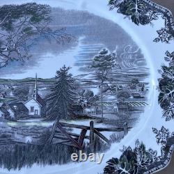 Jonson Bros The Friendly Village Large Turkey Serving Platter 15.5×20