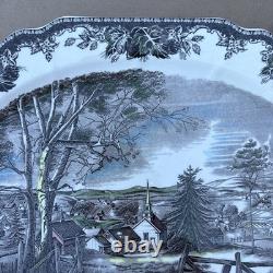 Jonson Bros The Friendly Village Large Turkey Serving Platter 15.5×20