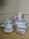 Ke Set Of 50 Pieces Vintage Johnson Brothers Snowhite Regency White Dishes