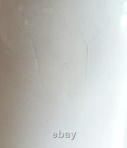 Large Antique White Ironstone Pitcher 11 1/2 by Johnson Brothers England
