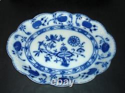 Large Blue & White Serving Platter Johnson Bros. Holland