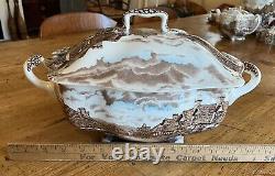 Large RARE Johnson Brothers OLDE ENGLISH COUNTRYSIDE Soup Tureen Vintage MINT