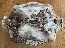 Large RARE Johnson Brothers OLDE ENGLISH COUNTRYSIDE Soup Tureen Vintage MINT