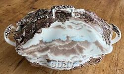 Large RARE Johnson Brothers OLDE ENGLISH COUNTRYSIDE Soup Tureen Vintage MINT