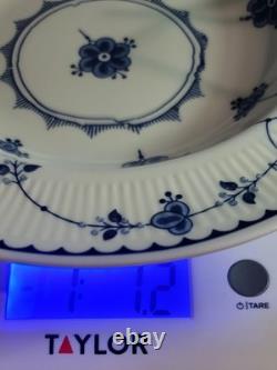 Large Rim Soup Bowl Blue Denmark Johnson Brothers Bros 9 Excellent (Set of 8)