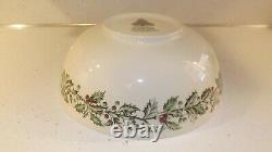 Large Vintage Johnson Brothers Merry Christmas 12 Punch Salad Serving Bowl