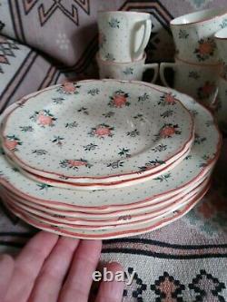 Large set Johnson Brothers Monticello China Dish set will split