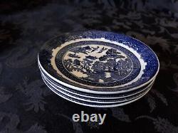 Lot 13 Johnson Brothers BLUE WILLOW England Salad Plates Cereal serving Bowls