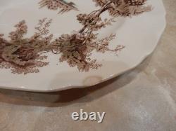 Lot 27 Pieces Johnson Brothers Brown The Old Mill set