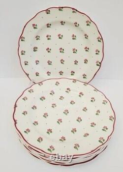 Lot 7 Johnson Brothers Bros & J&E Meakin BONJOUR Dinner Plates 4 UNUSED Pls read