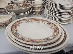 Lot Of 100+ VTG JOHNSON BROS England China DEVONSHIRE Plates, Platters, Cups +